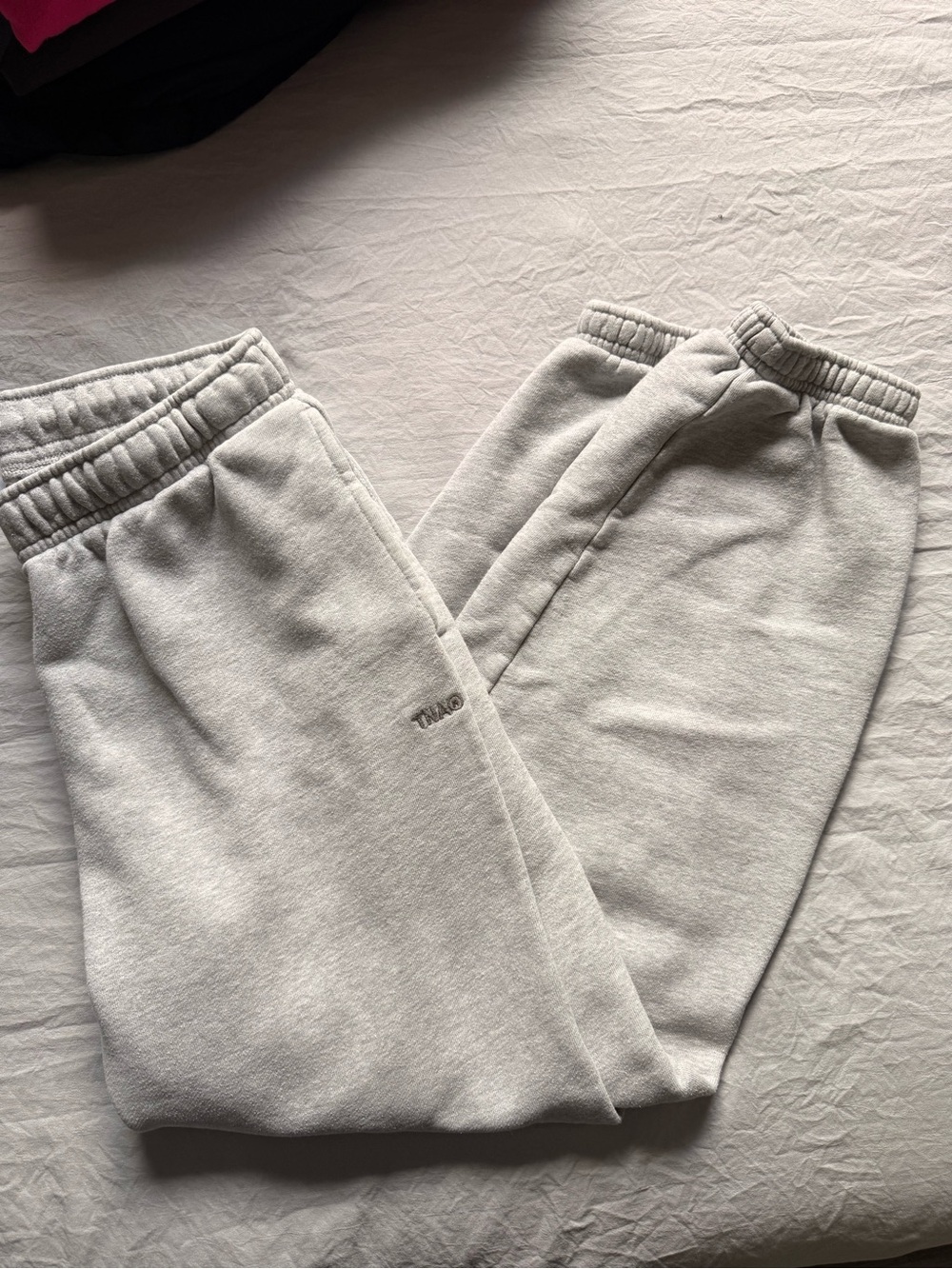 TNA Light Gray Mega Fit SweatFleece